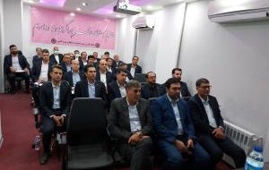 دیدار مدیران بانک ایران زمین از شعب غرب کشور