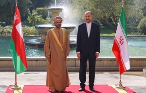 دیدار وزیر خارجه عمان با امیرعبداللهیان