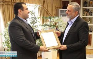(تقدیر وزیر تعاون، کار و رفاه اجتماعی از عملکرد مدیر عامل بانک ملی ایران