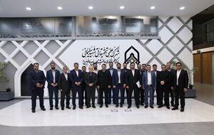 بازدید مدیرعامل بانک سپه از پارک علم و فناوری دانشگاه جامع امام حسین (ع)