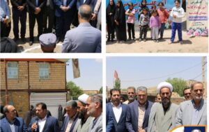 آئین کلنگزنی مدرسه «شهدای بانک سپه» در روستای پرسبانج استان قزوین آئین کلنگزنی مدرسه «شهدای بانک سپه» در روستای پرسبانج استان قزوین